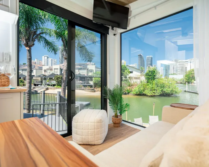 The view of the water from Hotel Havana best pet-friendly stays Gold Coast