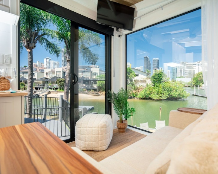 The view of the water from Hotel Havana best pet-friendly stays Gold Coast