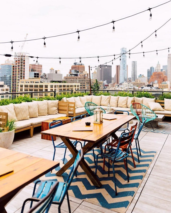 The Cuban bar at Hotel Hugo best hotels Soho New York