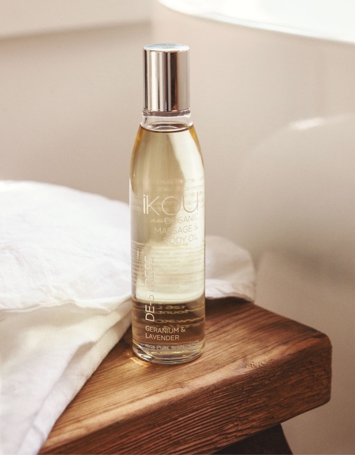 Ikou, De-Stress Organic Massage & Body Oil