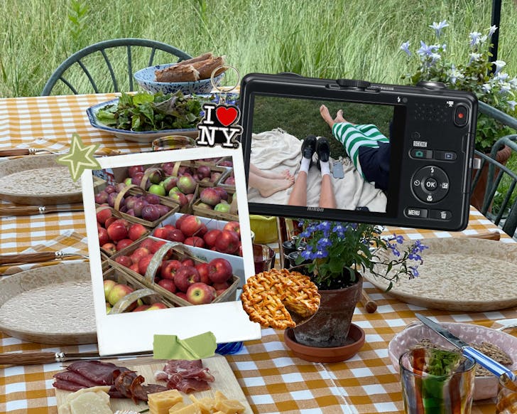 Collage of foood