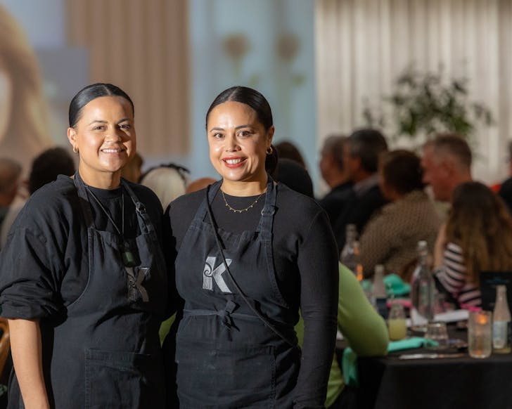 2014 Masterchef winners from NZ Kasey and KÄrena Bird