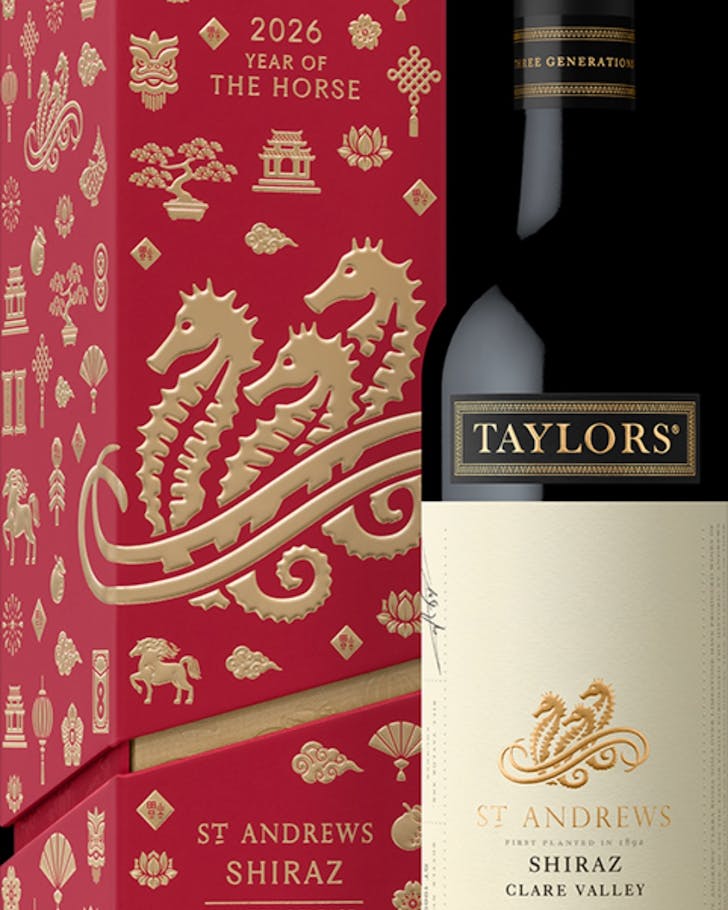 Taylors wines lunar new year st andrews collection release