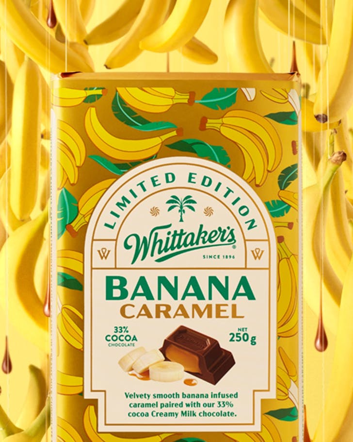 Whittakers Banana cCaramel