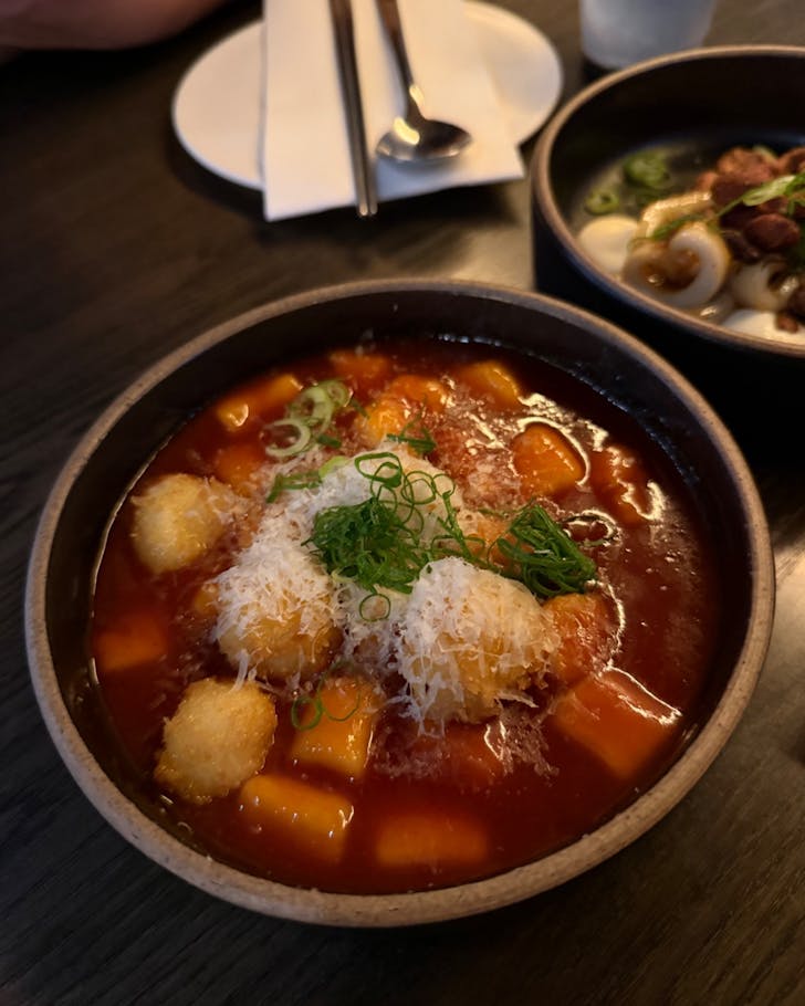 Brewdaâs tteokbokki gnocchi 