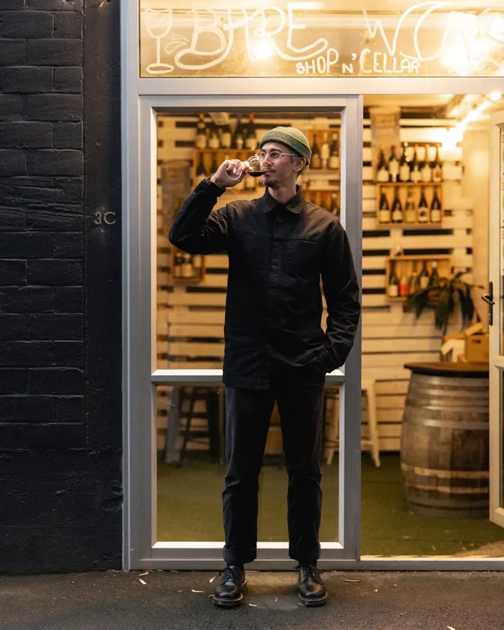 Kane from Elsewhere at Bare Wine, Photography by Jerome Warburton