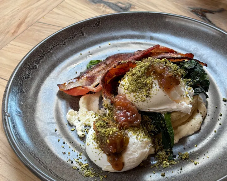 Special mention labneh eggs