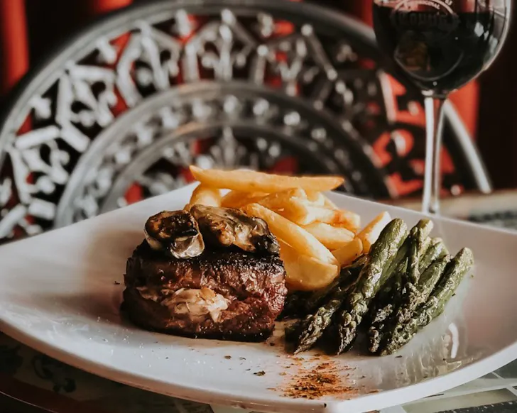 Tonyâs Carpet Bag steak from website
