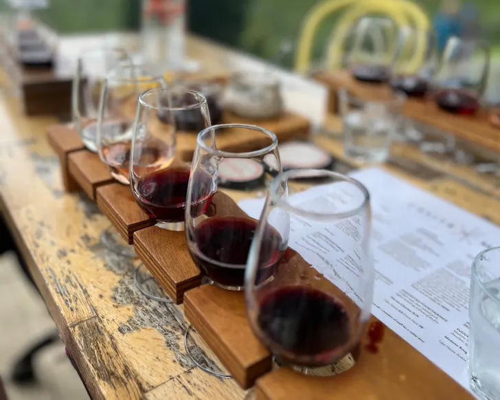 Casita Miro tasting