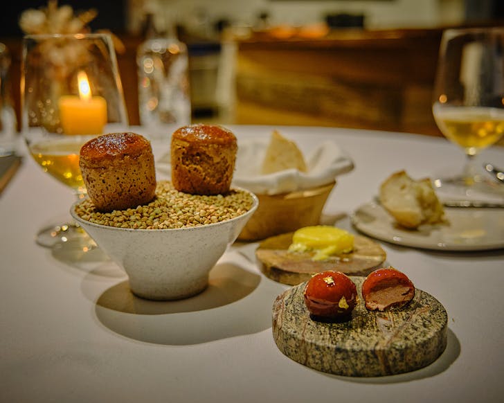 Bread Course at Chefs Table at The Blue Duck