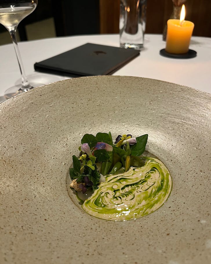 Garden Salad at The Chefs Table at The Blue Duck