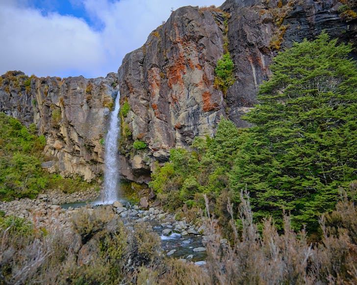 Taranaki Falls in Ruapehu