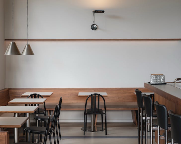 Sleek minimalist fit-out at Juno at The Greenhouse in Grey Lynn, Auckland
