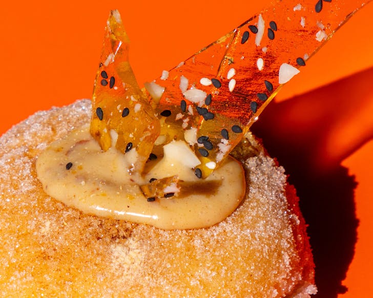 Fatimaâs donut with Wild Wheat Bakery as part of their birthday celebrations 