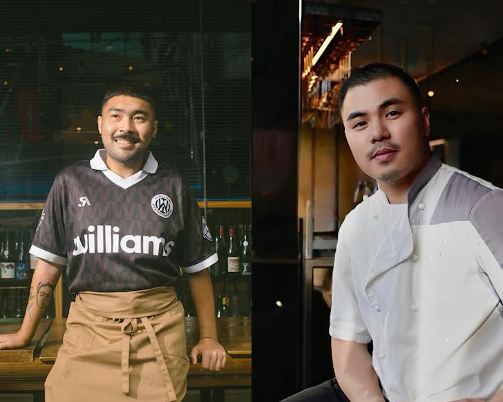 Chefs Kier and Kenji side by side portrait pics