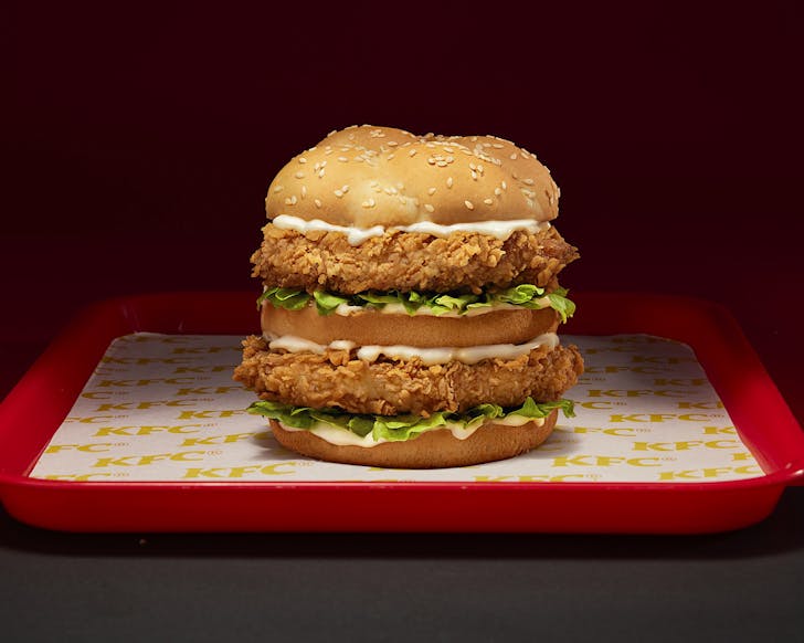 KFC NZâs limited edition (48 hour) The Big Hack burger 