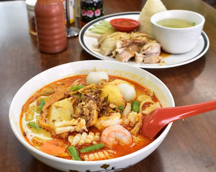 R&S Satay Noodle House dishes