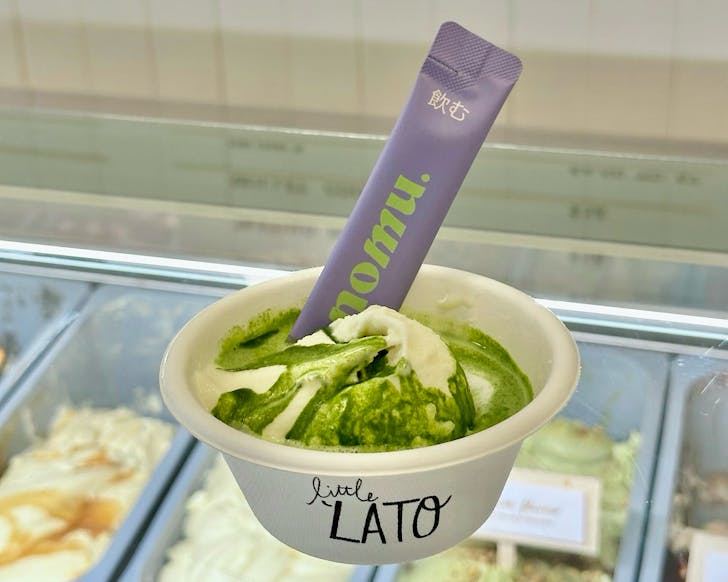 Nomu Matcha collab with Little âLato 