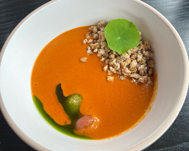 Aryehâs winter tomato soup