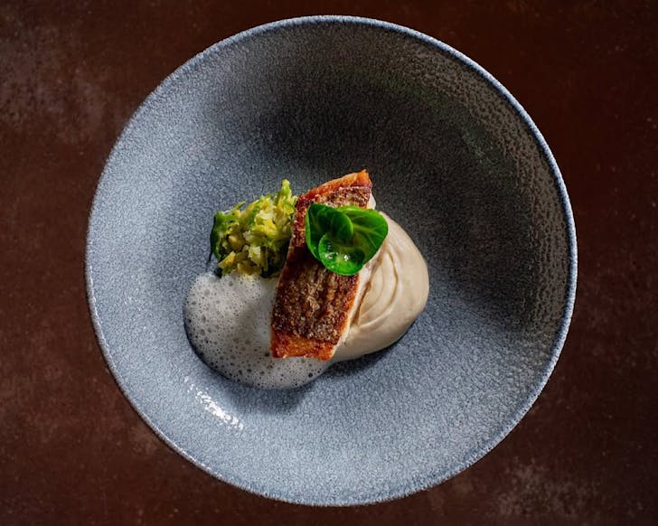 Fish dish from 50-50 from July (pan-fried snapper)