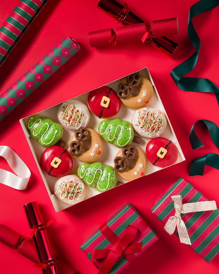 Krispy Kreme Xmas doughnut collection