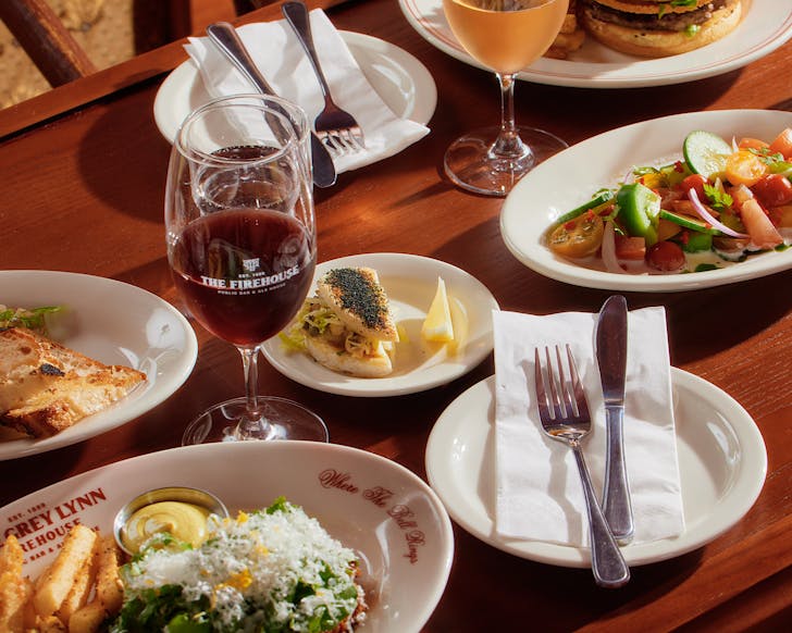 Grey Lynn Firehouse menu