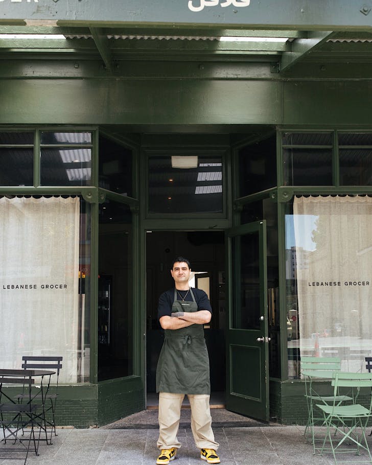 Chef owner Elie Assaf from Lebanese Grocer - Photo supplied by AMEX