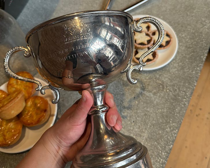 Aotearoa christmas mince pie champs trophy