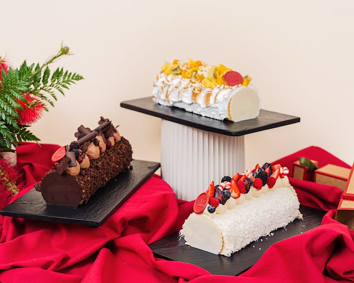 Roulade for christmas at park hyattâs the pantry