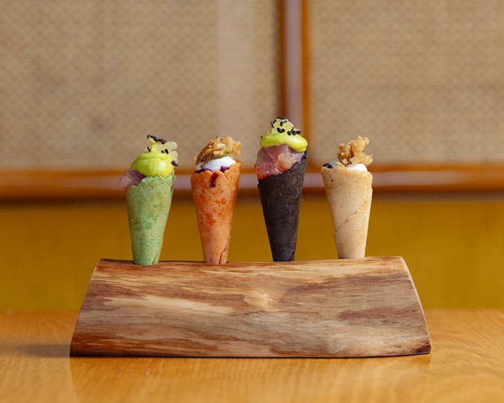Tiki Taco Cones