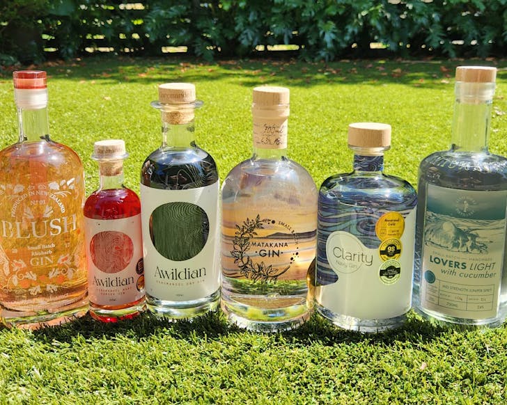 Winning NZ gins