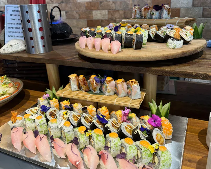 One tree buffet sushi station