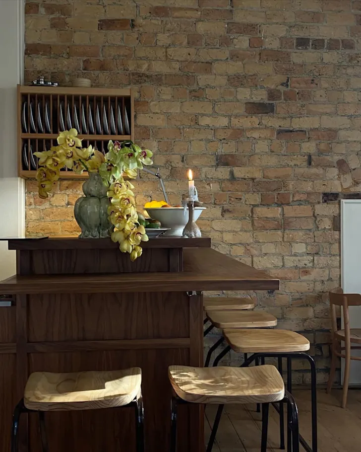 Interior of Blue, photo from their Instagram account