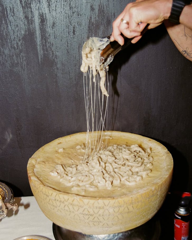 Parmesan wheel from Piciâs last collab