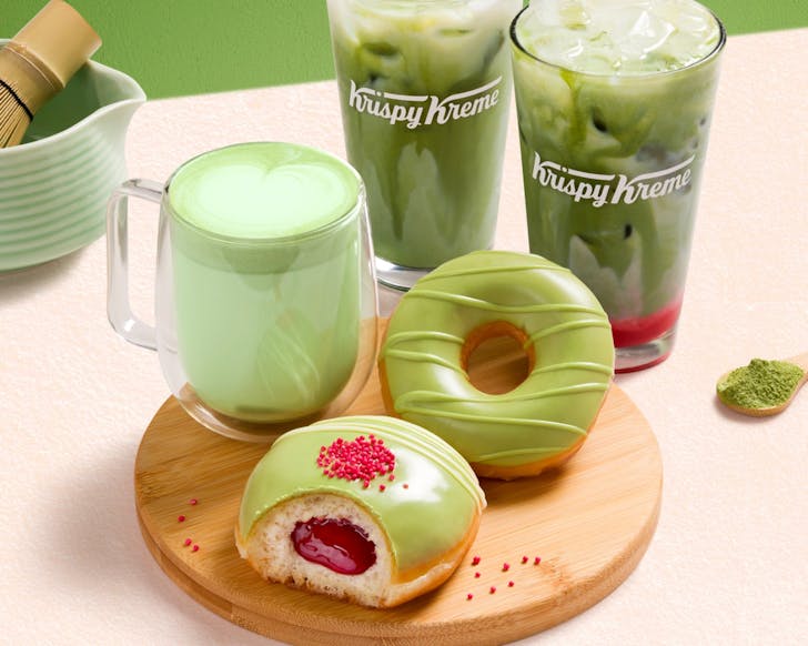 Krispy Kreme matcha inspired collection