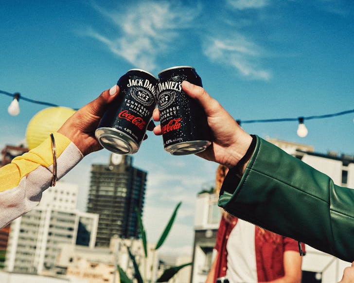 Jack Danielâs (reigstered trademark) and Coca Cola aRTD