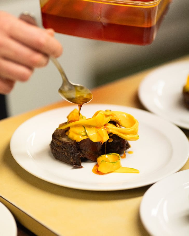 Kelmarna Dinner dish by Chef Georgia last year, photo taken by Alex McVinnie 