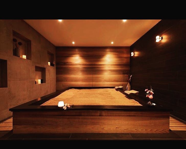 The extrmely zen Enzyme Spa at Ikoi Day Spa, one of the top day spas Auckland has to offer. 