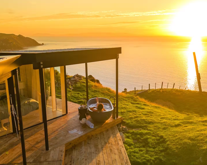 cabin on a hill