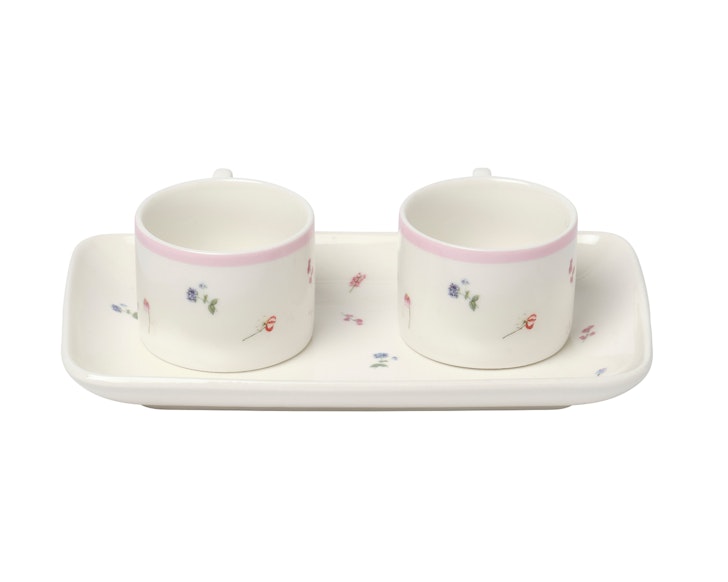 In The Round House Floral Espresso Cup Set