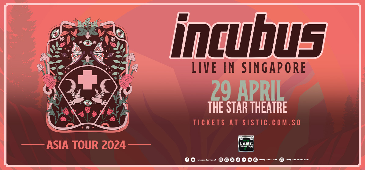INCUBUS Live in Singapore