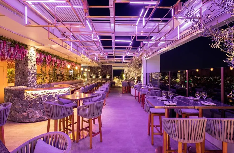 Soak In The Views At This Mediterranean-Inspired Rooftop Restaurant ...