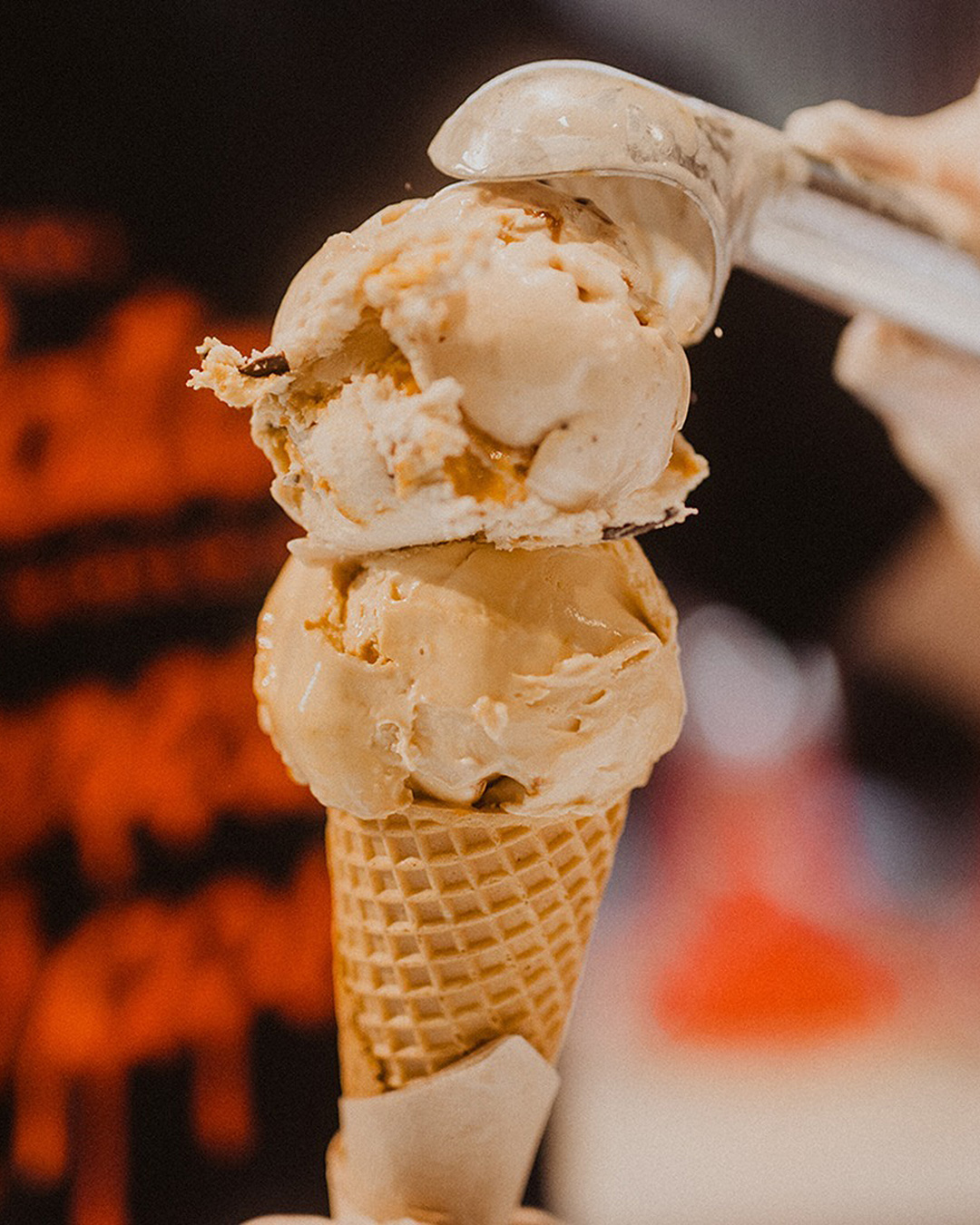 Scoops of gelato from Island Gelato Co., one of Auckland's best ice cream and gelato shops. 