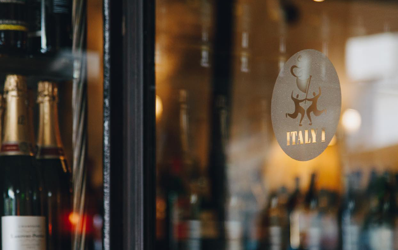 A doorframe into one of the best Camberwell restaurants. 