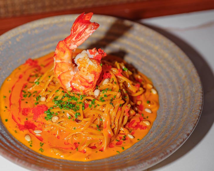 A dish from Itameshi, one of the best Ponsonby restaurants