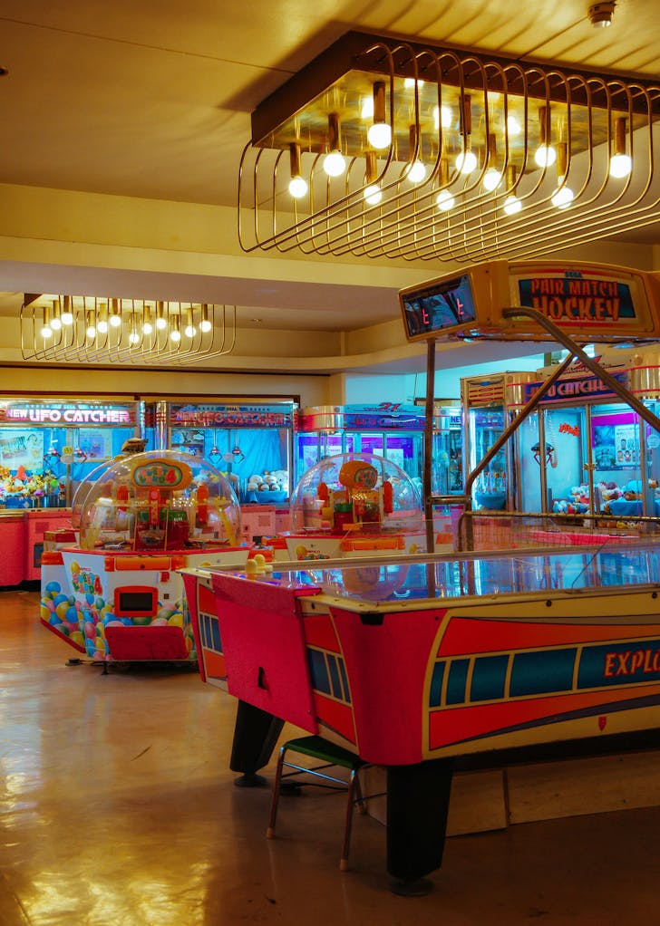 arcade in Japan.