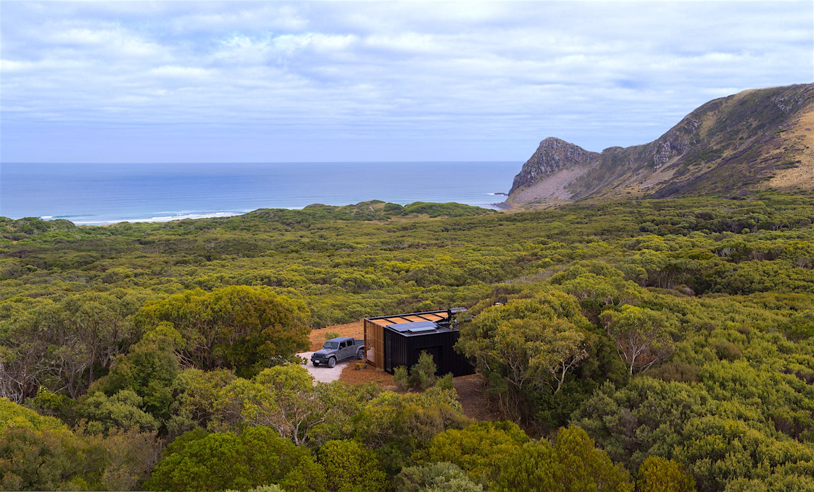 A remote cabin in north west Tasmania. 