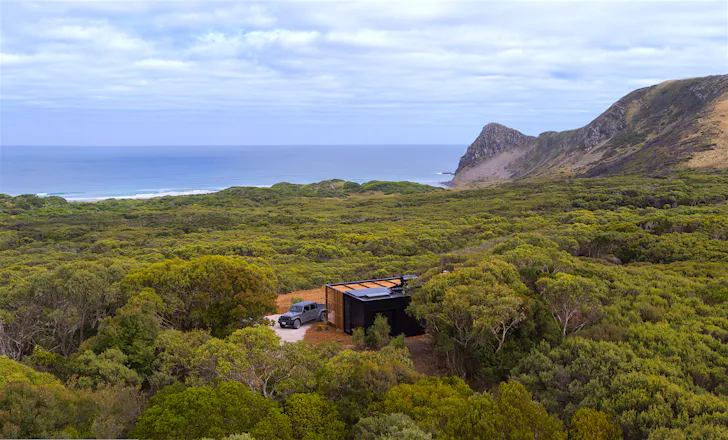 A remote cabin in north west Tasmania. 