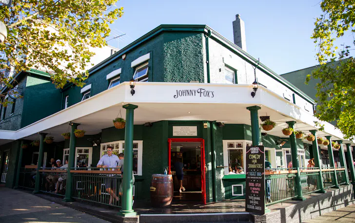 Exterior of new Johnny Fox's in Northbridge