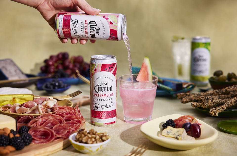 These Jose Cuervo Sparkling Watermelon Margaritas Belong In Your Beach